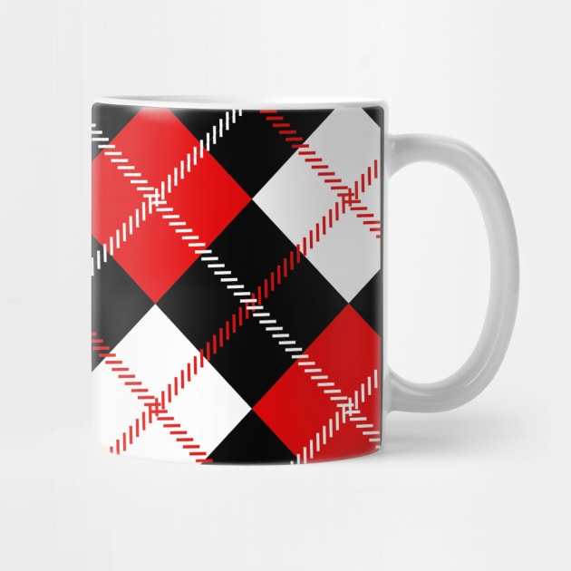 Plaid Pattern Luxury Checkers  Tartan by HamilcArt